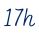 17h